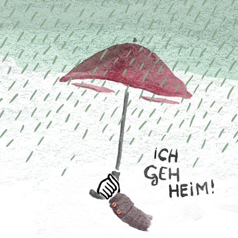 Es Regnet ununterbrochen!
